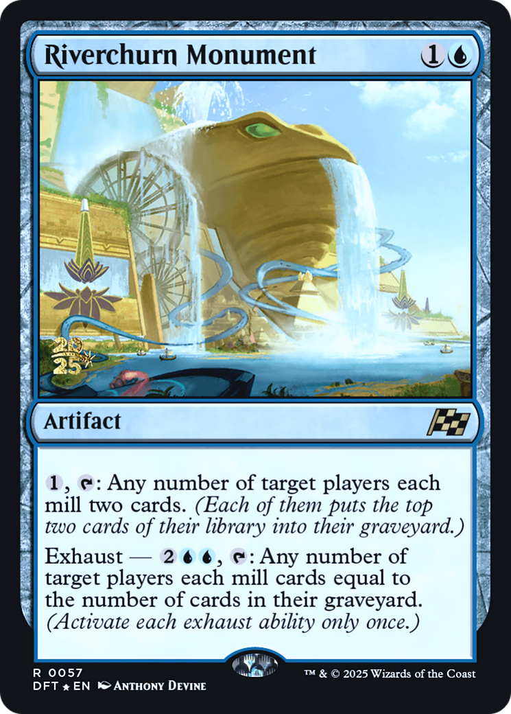 Riverchurn Monument [Aetherdrift Prerelease Promos]