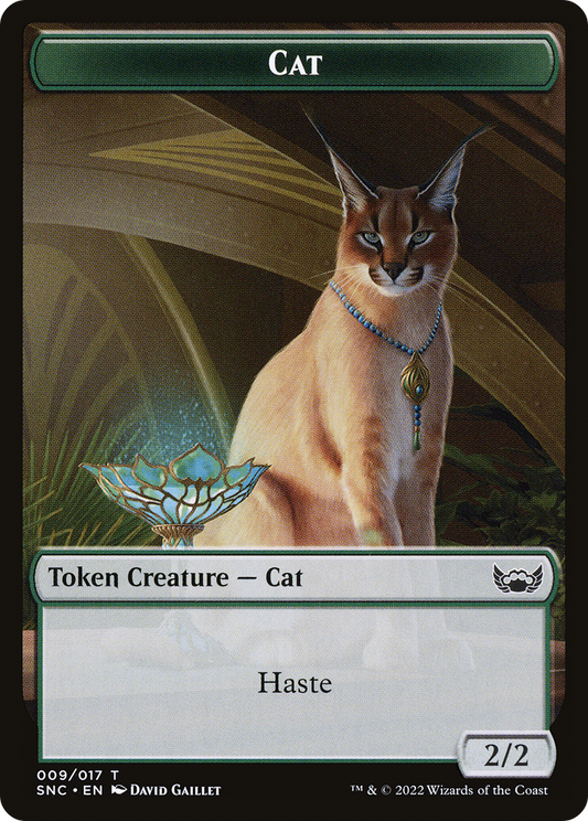 Cat (TSNC-009) - Streets of New Capenna Tokens
