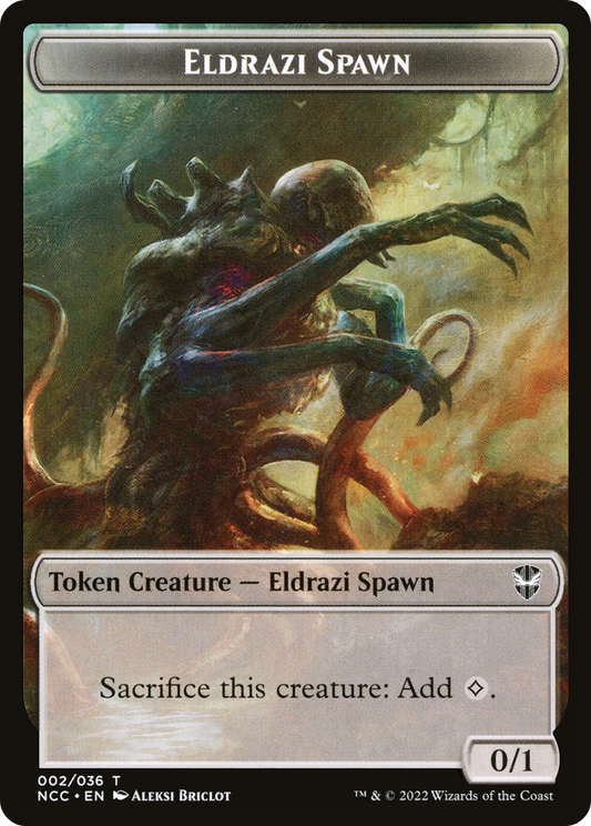 Eldrazi Spawn (TNCC-002) - New Capenna Commander Tokens