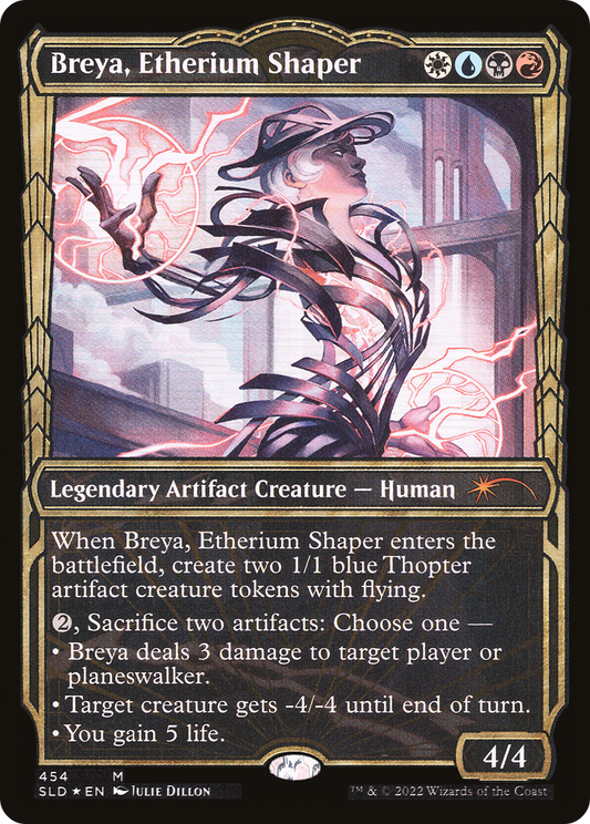 Breya, Etherium Shaper (Showcase Gilded Foil) [Secret Lair Drop Series]