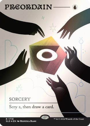 Preordain (1719) (Rainbow Foil) [Secret Lair Drop Series]