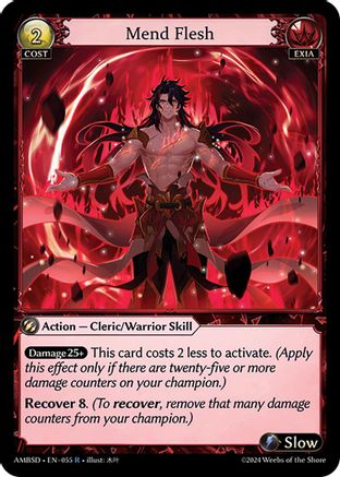 Mend Flesh (055) - Mortal Ambition Starter Decks
