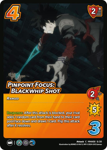 Pinpoint Focus: Blackwhip Shot [Challenger Series: My Hero Academia - Dark Hero Arc]