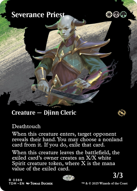 Severance Priest (Borderless) [Tarkir: Dragonstorm]