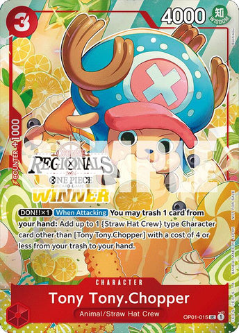 Tony Tony.Chopper (Offline Regional 2024 Vol. 3) [Winner] [One Piece Promotion Cards]