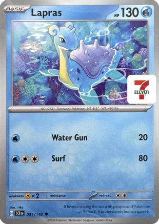 Lapras (7-Eleven Promo) 031  Miscellaneous Cards & Products - Uncommon