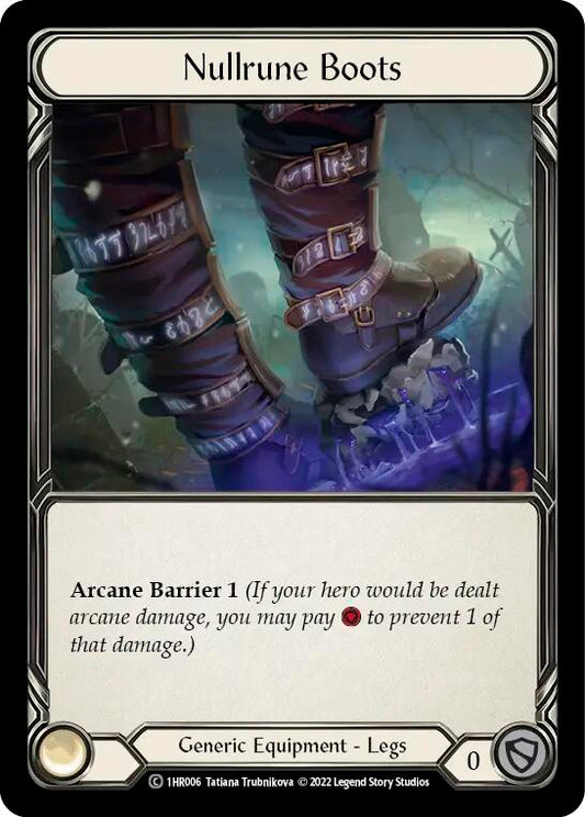 Nullrune Boots [1HR006] (Historic Pack 1 Blitz Deck Rhinar)