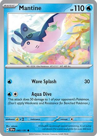Mantine 040  SV08 Surging Sparks - Common