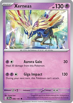 Xerneas 088  SV08 Surging Sparks - Uncommon