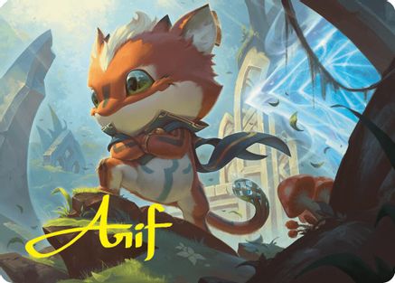 Loot, Exuberant Explorer Art Card (12/54) (Gold-Stamped Signature) [Foundations Art Series]