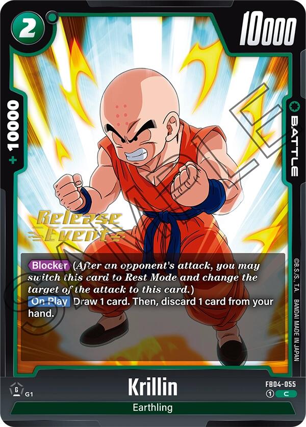 Krillin [Ultra Limit Release Event Cards]