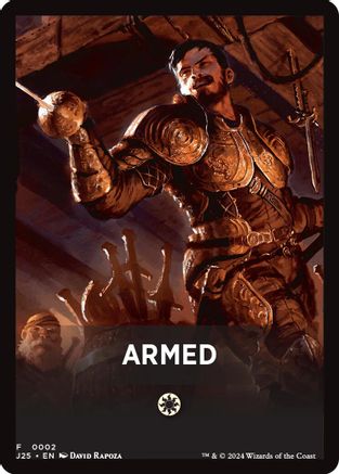 Armed Theme Card [Foundations Jumpstart Front Cards]