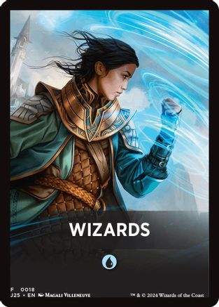 Wizards Theme Card [Foundations Jumpstart Front Cards]
