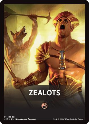 Zealots Theme Card [Foundations Jumpstart Front Cards]