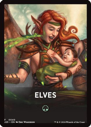 Elves Theme Card [Foundations Jumpstart Front Cards]