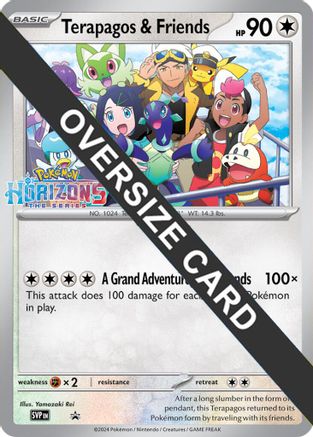 Terapagos & Friends  - Holofoil Jumbo Cards - Promo