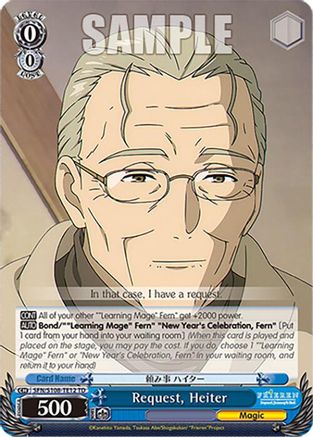 Request, Heiter (SFN/S108-TE12 TD) - Frieren: Beyond Journey’s End