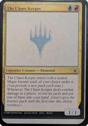 The Chaos Keeper [Mystery Booster 2 Playtest Cards]