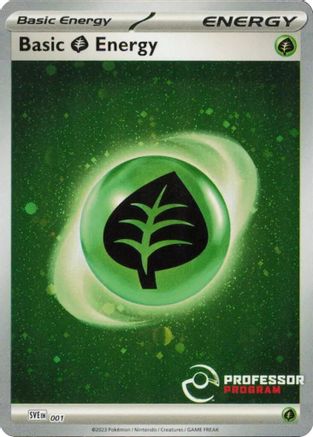 Grass Energy (2023) 001  - Holofoil Professor Program Promos - Promo