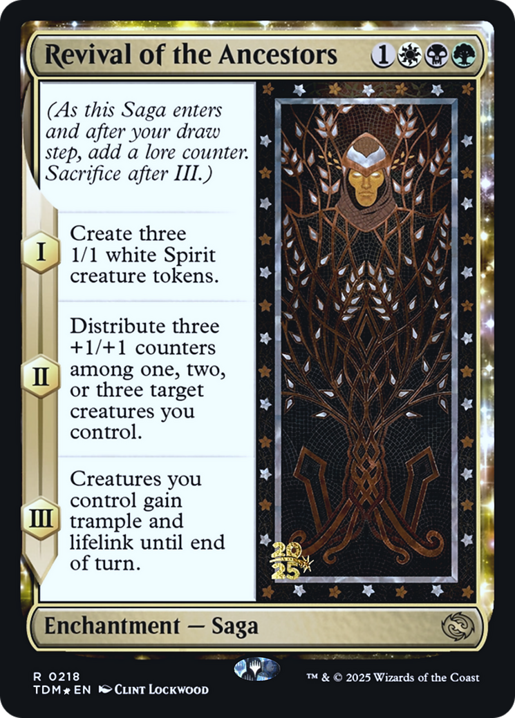 Revival of the Ancestors [Tarkir: Dragonstorm Prerelease Promos]