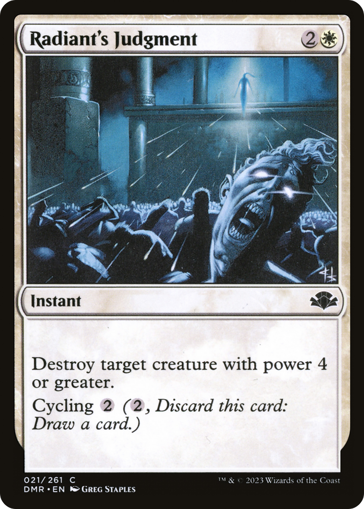 Radiant's Judgment (DMR-021) - Dominaria Remastered