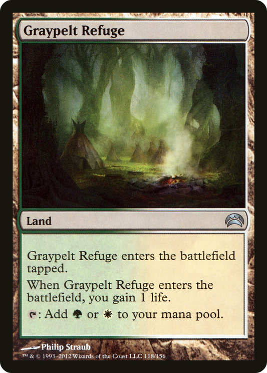 Graypelt Refuge (PC2-118) - Planechase 2012 Foil