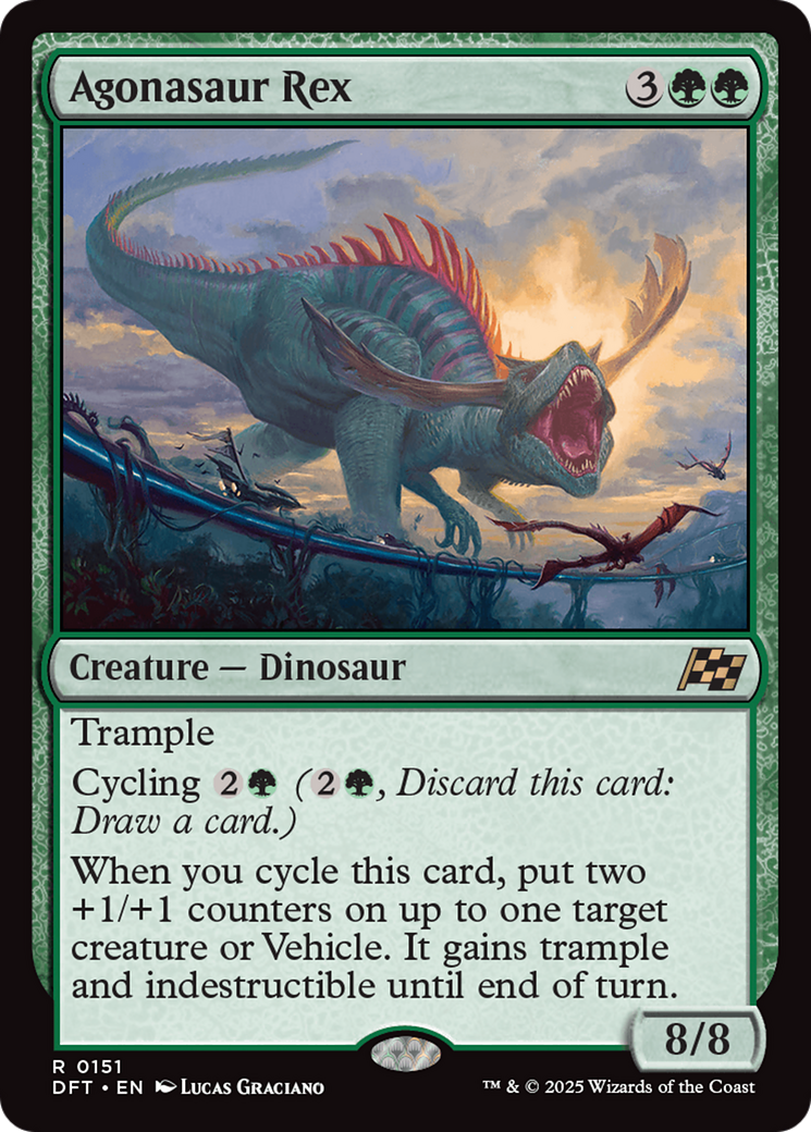 Agonasaur Rex (DFT-151) - Aetherdrift