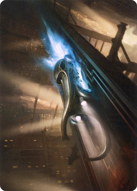 Run Out of Town // Run Out of Town (ASNC-013) - New Capenna Art Series (Borderless) Foil