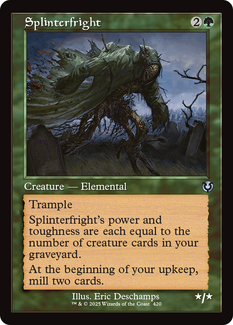 Splinterfright (Retro Frame) [Innistrad Remastered]