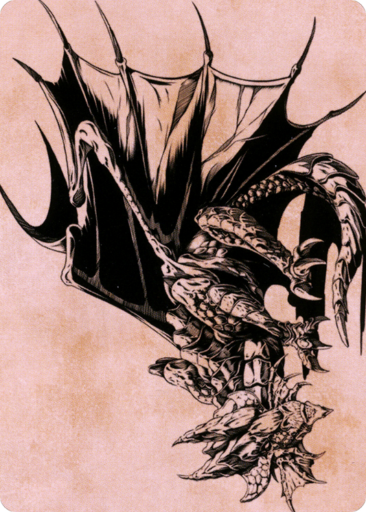Ancient Copper Dragon // Ancient Copper Dragon (ACLB-052) - Battle for Baldur's Gate Art Series (Borderless)