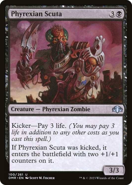 Phyrexian Scuta (DMR-100) - Dominaria Remastered Foil