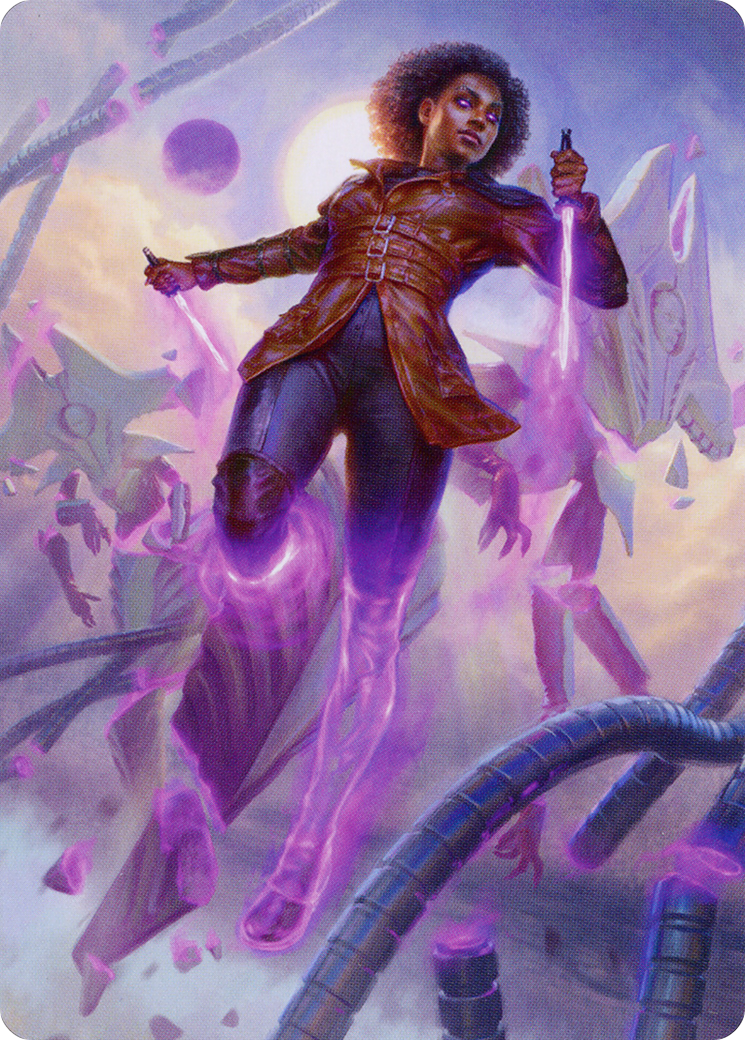 Kaya, Intangible Slayer // Kaya, Intangible Slayer (AONE-049) - Phyrexia: All Will Be One Art Series (Borderless)