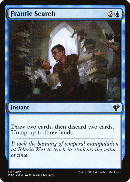 Frantic Search [Commander 2020]