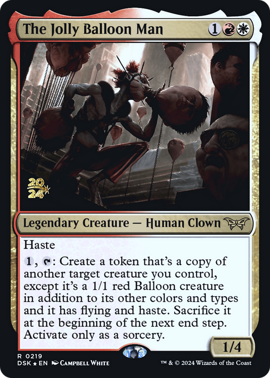 The Jolly Balloon Man [Duskmourn: House of Horror Prerelease Promos]
