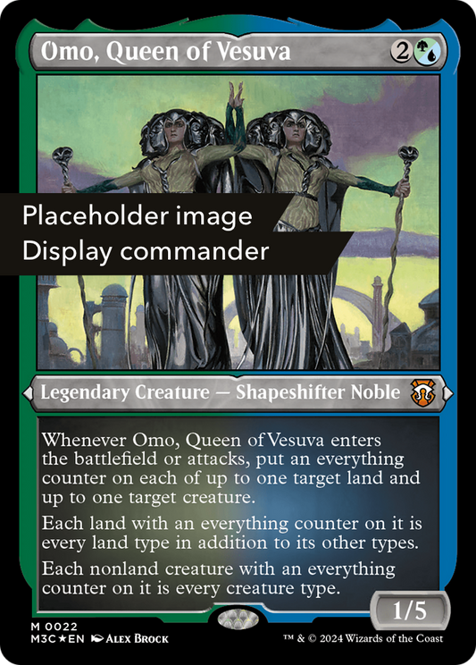 Omo, Queen of Vesuva (M3C-149) - Modern Horizons 3 Commander