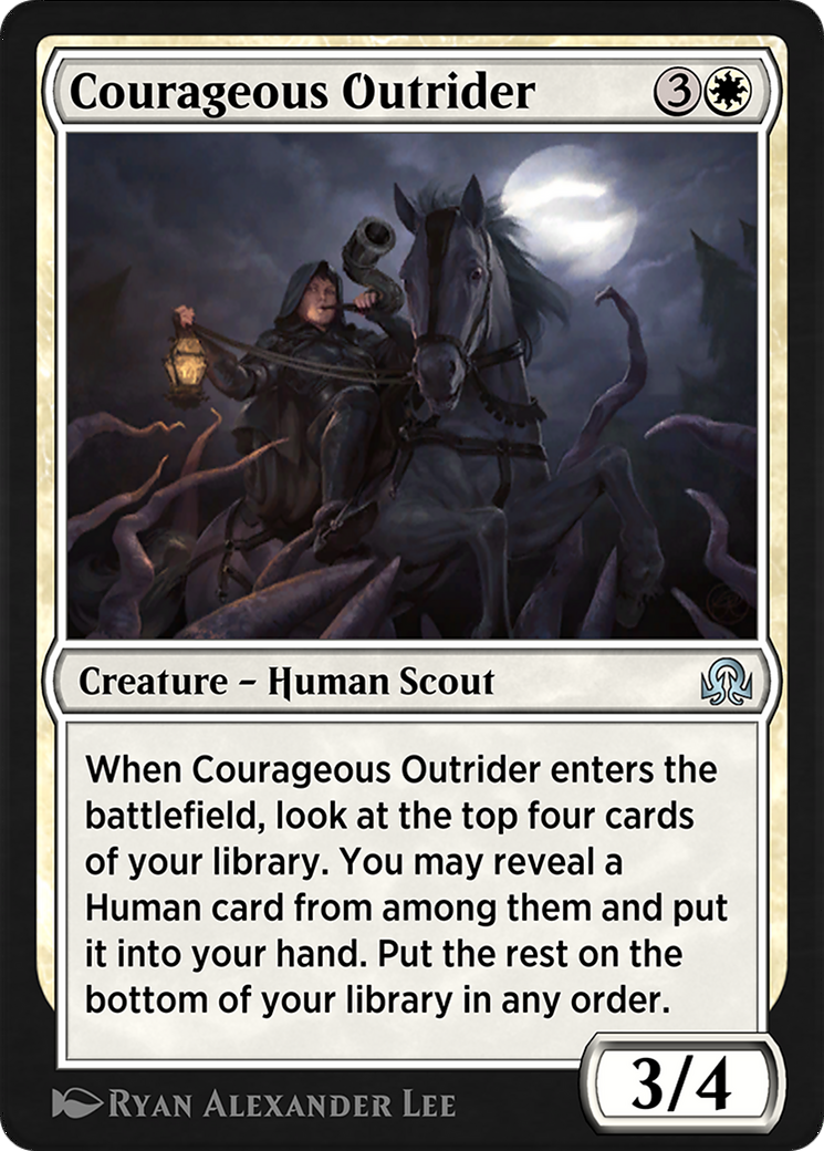 Courageous Outrider (SIR-020) - Shadows over Innistrad Remastered