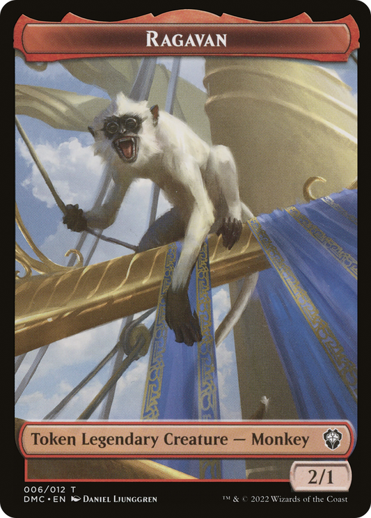 Ragavan (TDMC-006) - Dominaria United Commander Tokens Foil