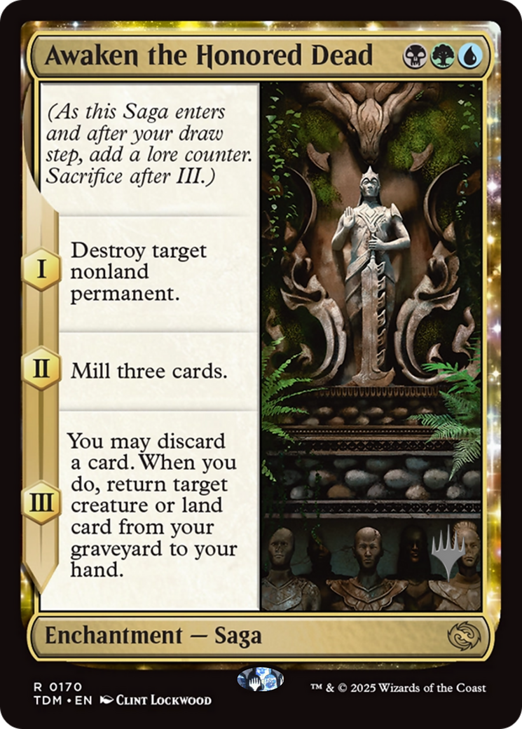 Awaken the Honored Dead [Tarkir: Dragonstorm Promos]