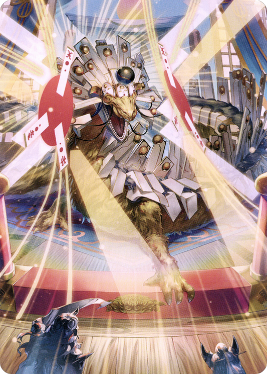 Spirit-Sister's Call // Spirit-Sister's Call (ANEO-075) - Neon Dynasty Art Series (Borderless)