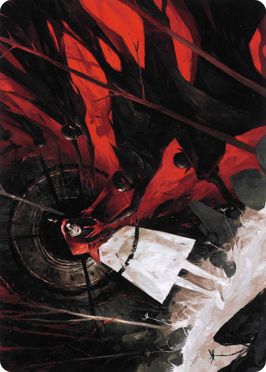 Curse of Hospitality // Curse of Hospitality (AVOW-041) - Crimson Vow Art Series (Borderless) Foil