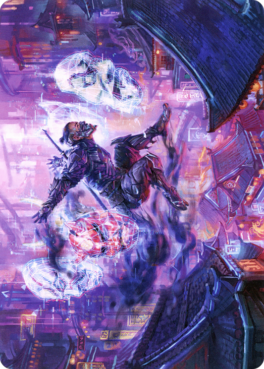 Thousand-Faced Shadow // Thousand-Faced Shadow (ANEO-037) - Neon Dynasty Art Series (Borderless)