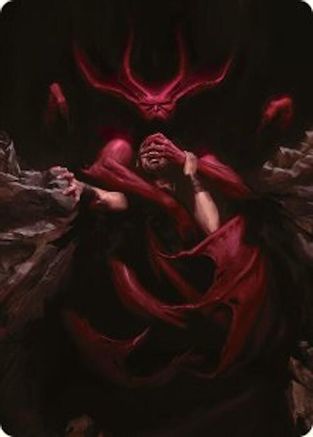 Infernal Grasp Art Card [Innistrad Remastered Art Series]