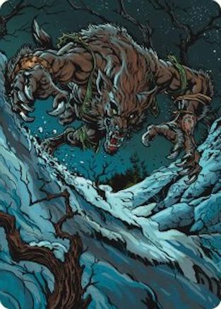 Ravager of the Fells Art Card [Innistrad Remastered Art Series]