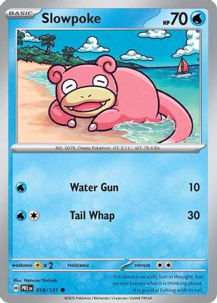 Slowpoke 018  SV Prismatic Evolutions - Common