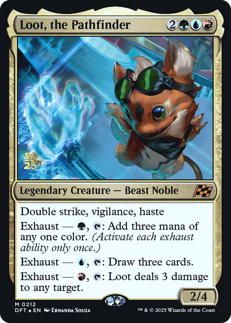 Loot, the Pathfinder [Aetherdrift Prerelease Promos]
