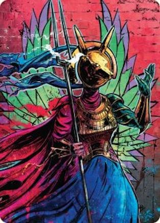 Hazoret, Godseeker Art Card [Aetherdrift Art Series]