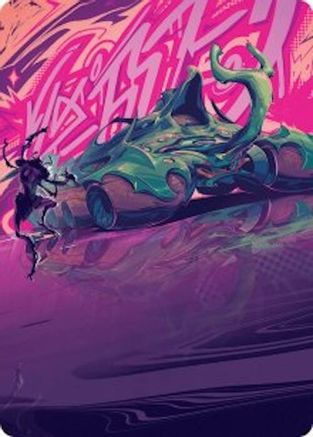 Earthrumbler Art Card [Aetherdrift Art Series]