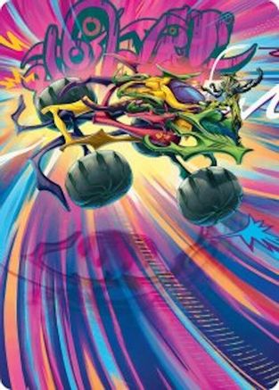 Thunderous Velocipede Art Card [Aetherdrift Art Series]