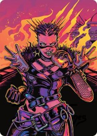 Far Fortune, End Boss Art Card (2/54) [Aetherdrift Art Series]