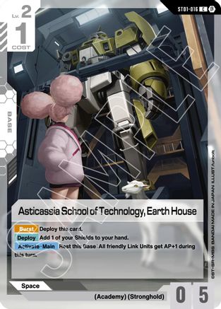 Asticassia School of Technology, Earth House (ST01-016) - Edition Beta